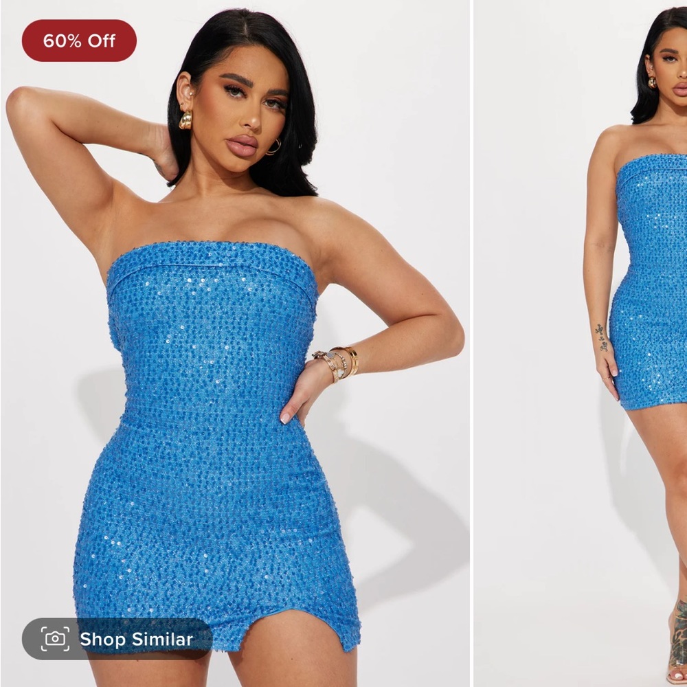 Fashion Nova Jolene Sequin mini dress